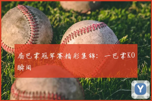 扇巴掌冠军赛精彩集锦：一巴掌KO瞬间
