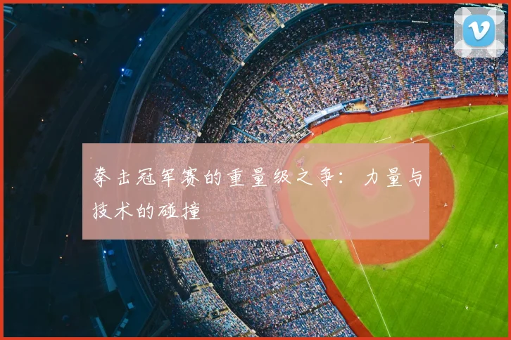 拳击冠军赛的重量级之争：力量与技术的碰撞