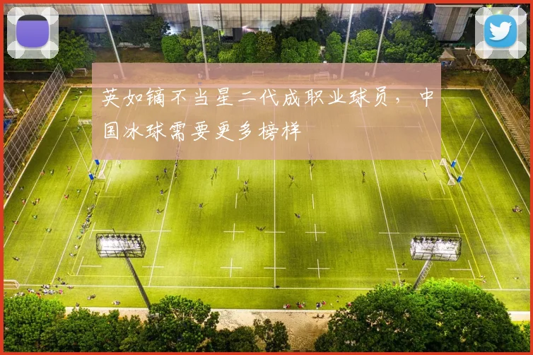 英如镝不当星二代成职业球员,中国冰球需要更多榜样